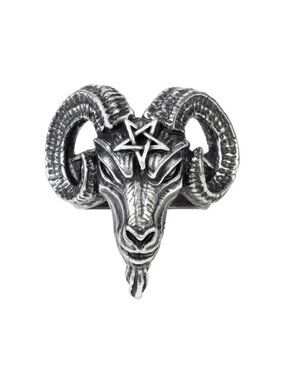 Alchemy Gothic Baphomet Knights Templar Ring Unisex 7, 8.5, 9.5, 11, 12 NWT